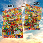 Suns Football Merry Christmas Garden Flag Indigenous Australian Art