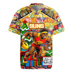 Custom Suns Rugby Merry Christmas Rugby Jersey Indigenous Australian Art