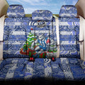 Kangaroos Football Merry Christmas Back Car Seat Cover Indigenous Australian Art