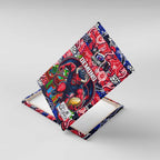 Demons Football Merry Christmas Canvas Wall Art Indigenous Australian Art