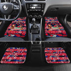 Demons Football Merry Christmas Car Mats Indigenous Australian Art