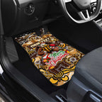 Hawks Football Merry Christmas Car Mats Indigenous Australian Art