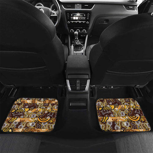 Hawks Football Merry Christmas Car Mats Indigenous Australian Art
