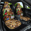 Hawks Football Merry Christmas Car Seat Cover Indigenous Australian Art