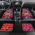 Bulldogs Football Merry Christmas Car Mats Indigenous Australian Art