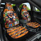 Giants Football Merry Christmas Car Seat Cover Indigenous Australian Art