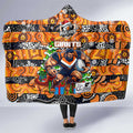 Giants Football Merry Christmas Hooded Blanket Indigenous Australian Art