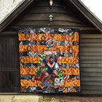 Giants Football Merry Christmas Quilt Indigenous Australian Art