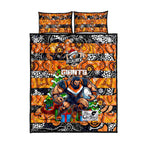 Giants Football Merry Christmas Quilt Bed Set Indigenous Australian Art