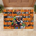 Giants Football Merry Christmas Rubber Doormat Indigenous Australian Art