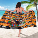 Giants Football Merry Christmas Sarong Indigenous Australian Art