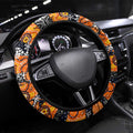 Giants Football Merry Christmas Steering Wheel Cover Indigenous Australian Art