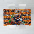 Giants Football Merry Christmas Tablecloth Indigenous Australian Art