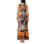 Custom Giants Rugby Merry Christmas Tank Maxi Dress Indigenous Australian Art