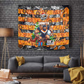 Giants Football Merry Christmas Tapestry Indigenous Australian Art