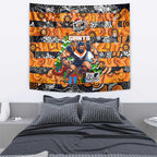 Giants Football Merry Christmas Tapestry Indigenous Australian Art