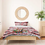 Saints Football Merry Christmas Bedding Set Indigenous Australian Art