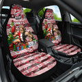 Saints Football Merry Christmas Car Seat Cover Indigenous Australian Art