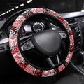 Saints Football Merry Christmas Steering Wheel Cover Indigenous Australian Art