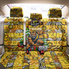 Richmond Tigers Football Merry Christmas Back Car Seat Cover Indigenous Australian Art