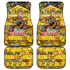 Richmond Tigers Football Merry Christmas Car Mats Indigenous Australian Art