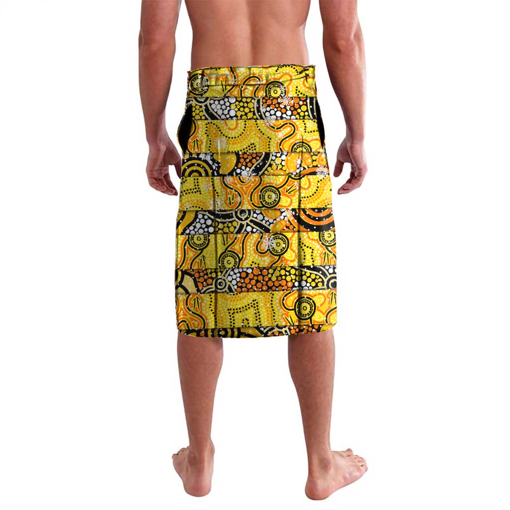 Custom Richmond Tigers Football Merry Christmas Lavalava Indigenous Australian Art