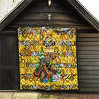 Richmond Tigers Football Merry Christmas Quilt Indigenous Australian Art