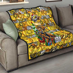 Richmond Tigers Football Merry Christmas Quilt Indigenous Australian Art