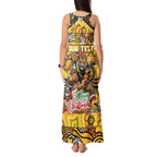 Custom Richmond Tigers Football Merry Christmas Tank Maxi Dress Indigenous Australian Art