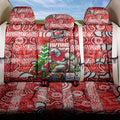 Swans Football Merry Christmas Back Car Seat Cover Indigenous Australian Art