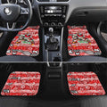 Swans Football Merry Christmas Car Mats Indigenous Australian Art