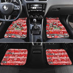 Swans Football Merry Christmas Car Mats Indigenous Australian Art