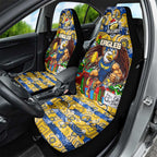 Eagles Football Merry Christmas Car Seat Cover Indigenous Australian Art