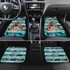 Power Football Merry Christmas Car Mats Indigenous Australian Art
