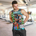 Custom Power Rugby Merry Christmas Men Tank Top Indigenous Australian Art
