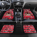 Bombers Football Merry Christmas Car Mats Indigenous Australian Art