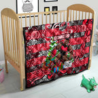 Bombers Football Merry Christmas Quilt Indigenous Australian Art