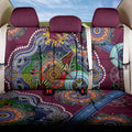 Personalised Broncos NAIDOC Week 2024 Back Car Seat Cover Australia Aboriginal Dot Painting