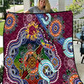 Personalised Broncos NAIDOC Week 2024 Quilt Australia Aboriginal Dot Painting