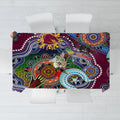 Personalised Broncos NAIDOC Week 2024 Tablecloth Australia Aboriginal Dot Painting