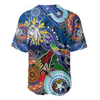Personalised Bulldogs NAIDOC Week 2024 Baseball Jersey Australia Aboriginal Dot Painting
