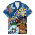 Personalised Bulldogs NAIDOC Week 2024 Family Matching Mermaid Dress and Hawaiian Shirt Australia Aboriginal Dot Painting