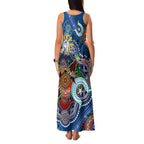 Personalised Bulldogs NAIDOC Week 2024 Family Matching Tank Maxi Dress and Hawaiian Shirt Australia Aboriginal Dot Painting