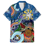 Personalised Bulldogs NAIDOC Week 2024 Hawaiian Shirt Australia Aboriginal Dot Painting