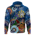 Personalised Bulldogs NAIDOC Week 2024 Hoodie Australia Aboriginal Dot Painting