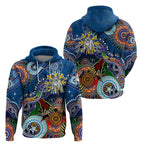 Personalised Bulldogs NAIDOC Week 2024 Hoodie Australia Aboriginal Dot Painting