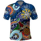 Personalised Bulldogs NAIDOC Week 2024 Polo Shirt Australia Aboriginal Dot Painting