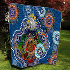 Personalised Bulldogs NAIDOC Week 2024 Quilt Australia Aboriginal Dot Painting
