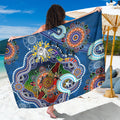 Personalised Bulldogs NAIDOC Week 2024 Sarong Australia Aboriginal Dot Painting