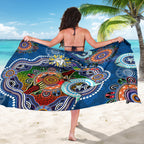 Personalised Bulldogs NAIDOC Week 2024 Sarong Australia Aboriginal Dot Painting